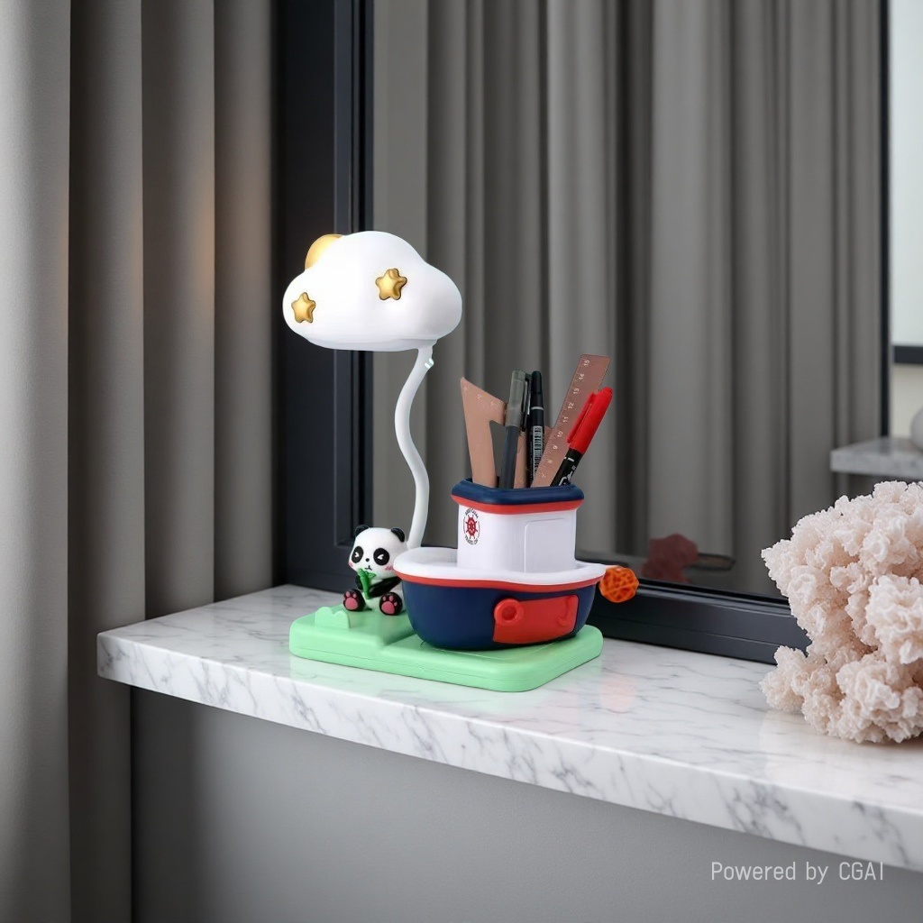 家居装饰品/活性炭雕工艺品/家居装饰/摆件/玄关潮玩收纳轻奢摆件产品图