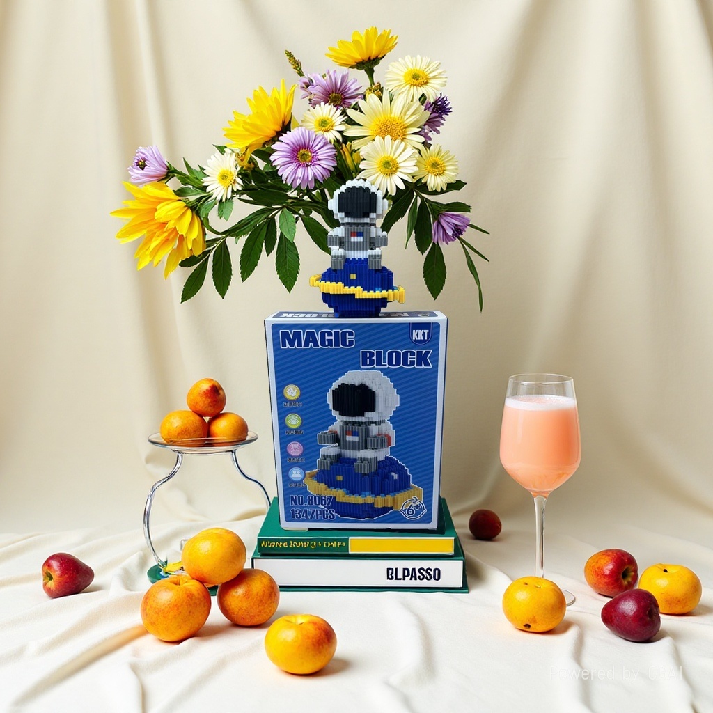 积木桌/儿童游乐设施/模型/儿童礼物套装/크리스마스소품白底实物图