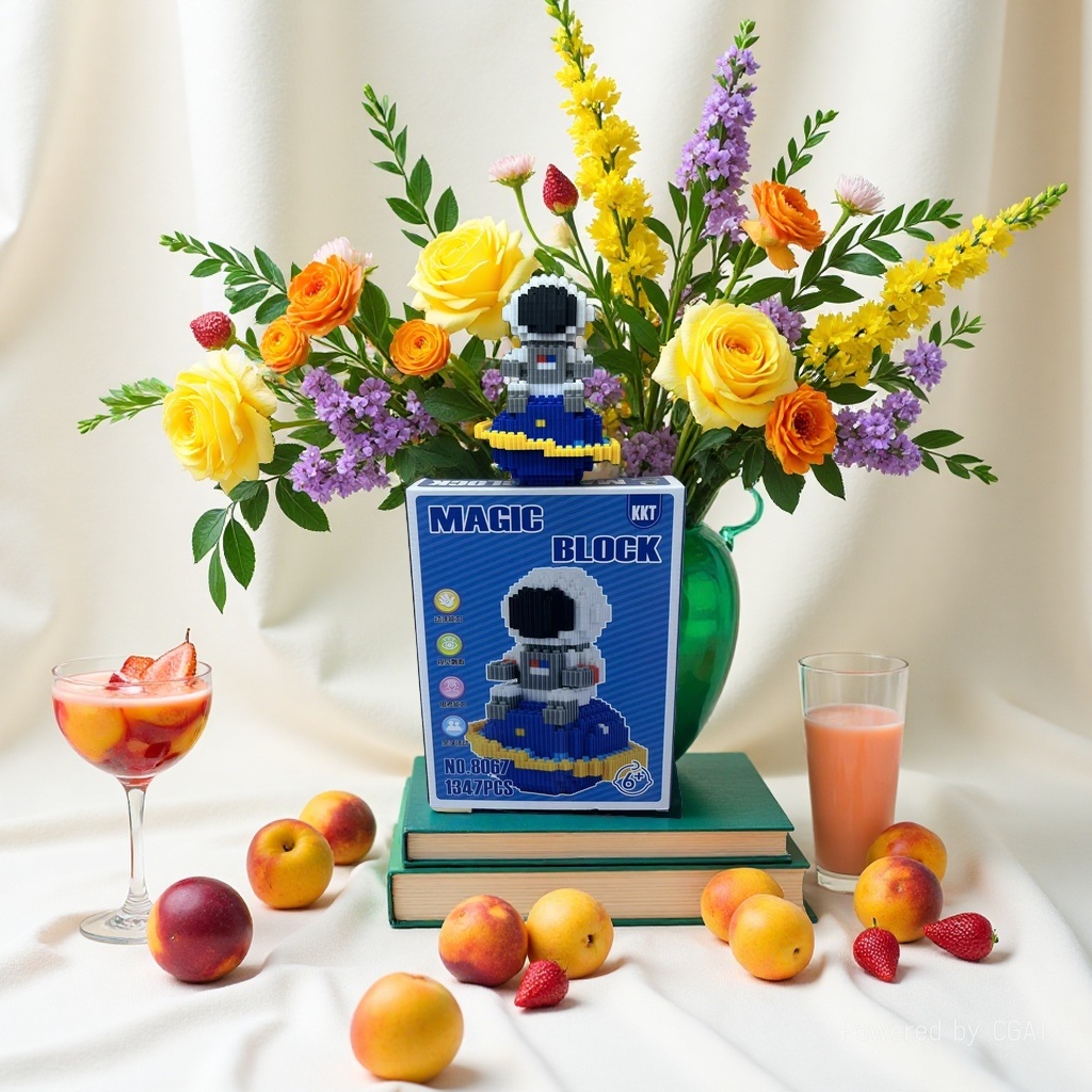 积木桌/儿童游乐设施/模型/儿童礼物套装/크리스마스소품产品图