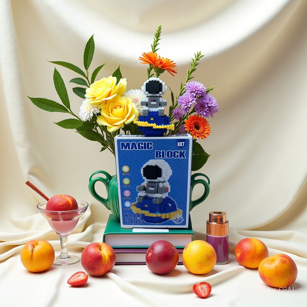 积木桌/儿童游乐设施/模型/儿童礼物套装/크리스마스소품细节图