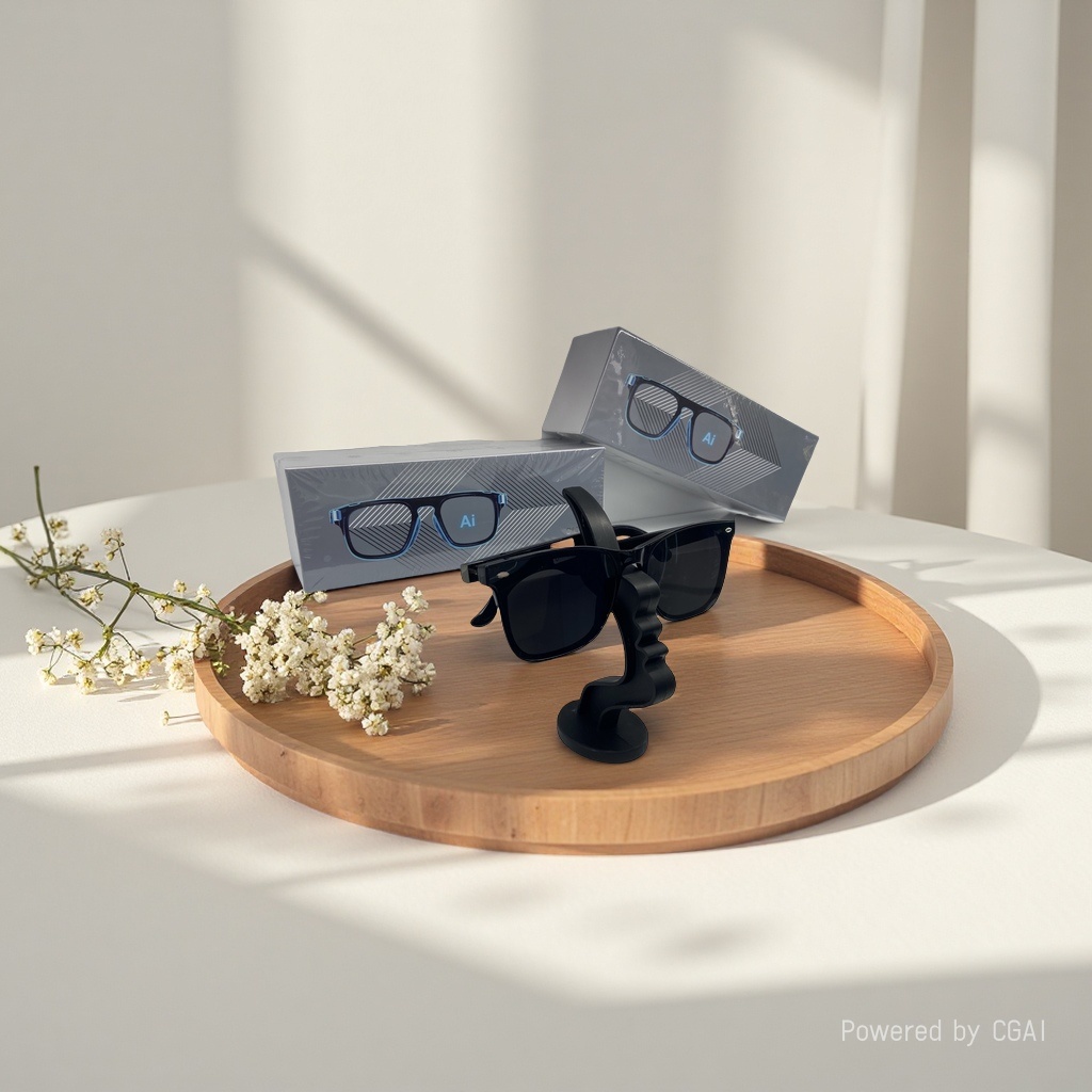 智能眼镜/蓝牙智能眼镜/翻译机AI眼镜/ai眼镜/翻译眼镜细节图