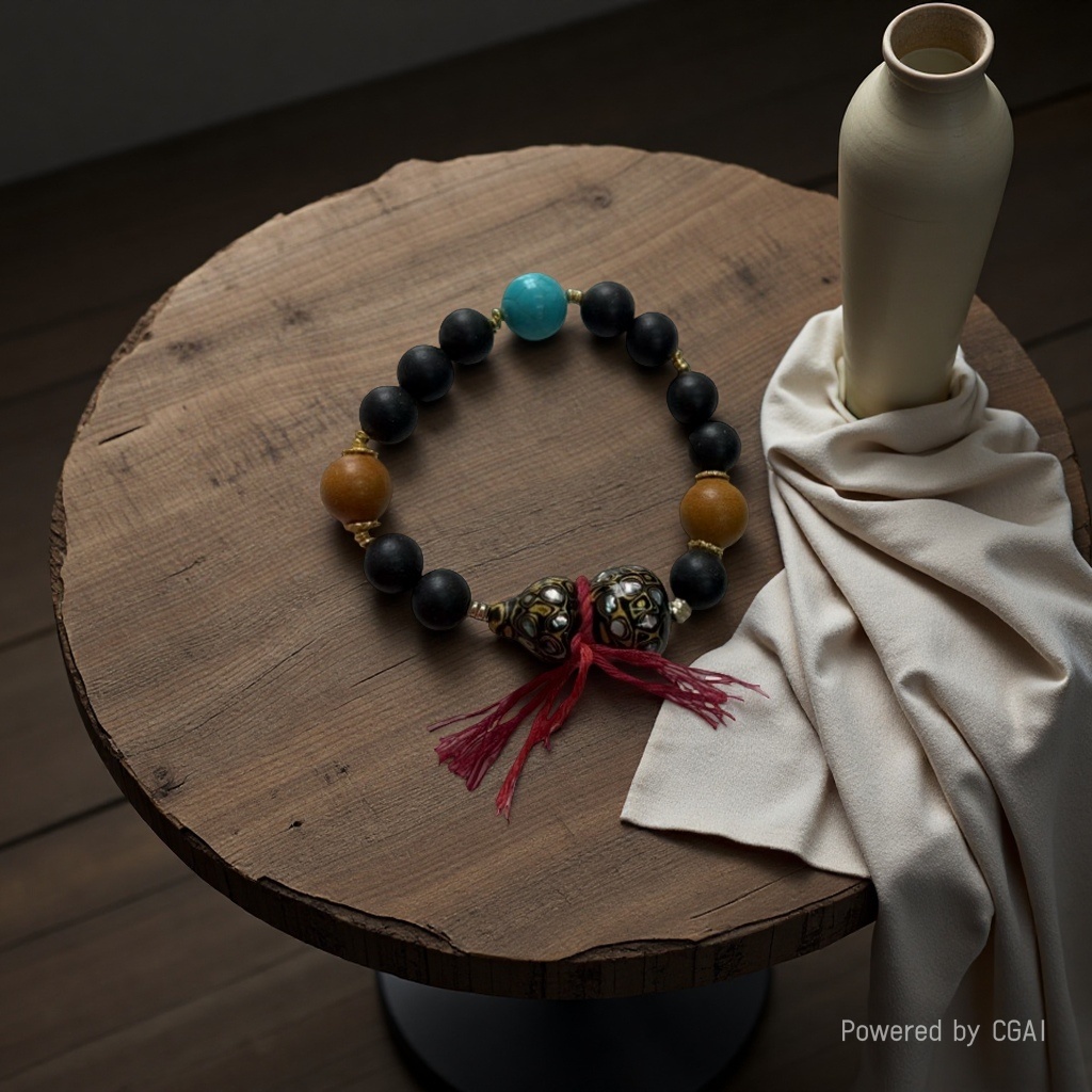 Tangtangtang Chinese Medicine Bracelet - Black Skin Pills Bracelet Application Scenario