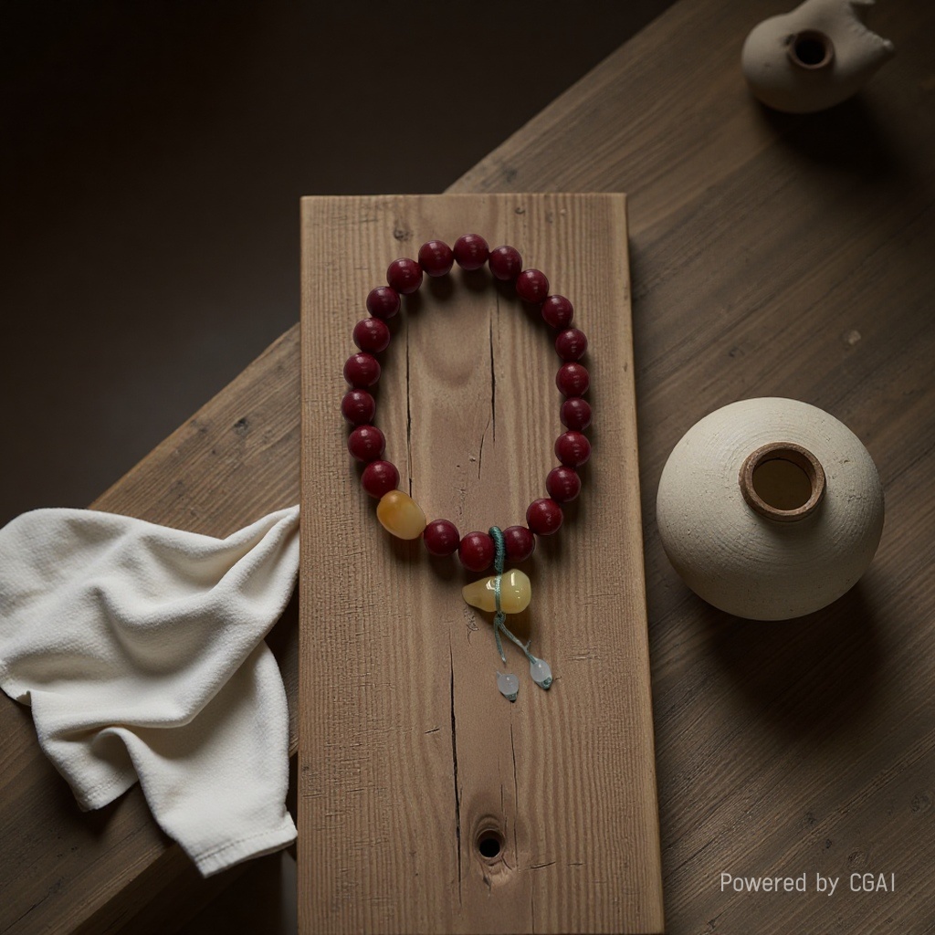 Tangtangtang Traditional Chinese Medicine Bracelet with flower stamens