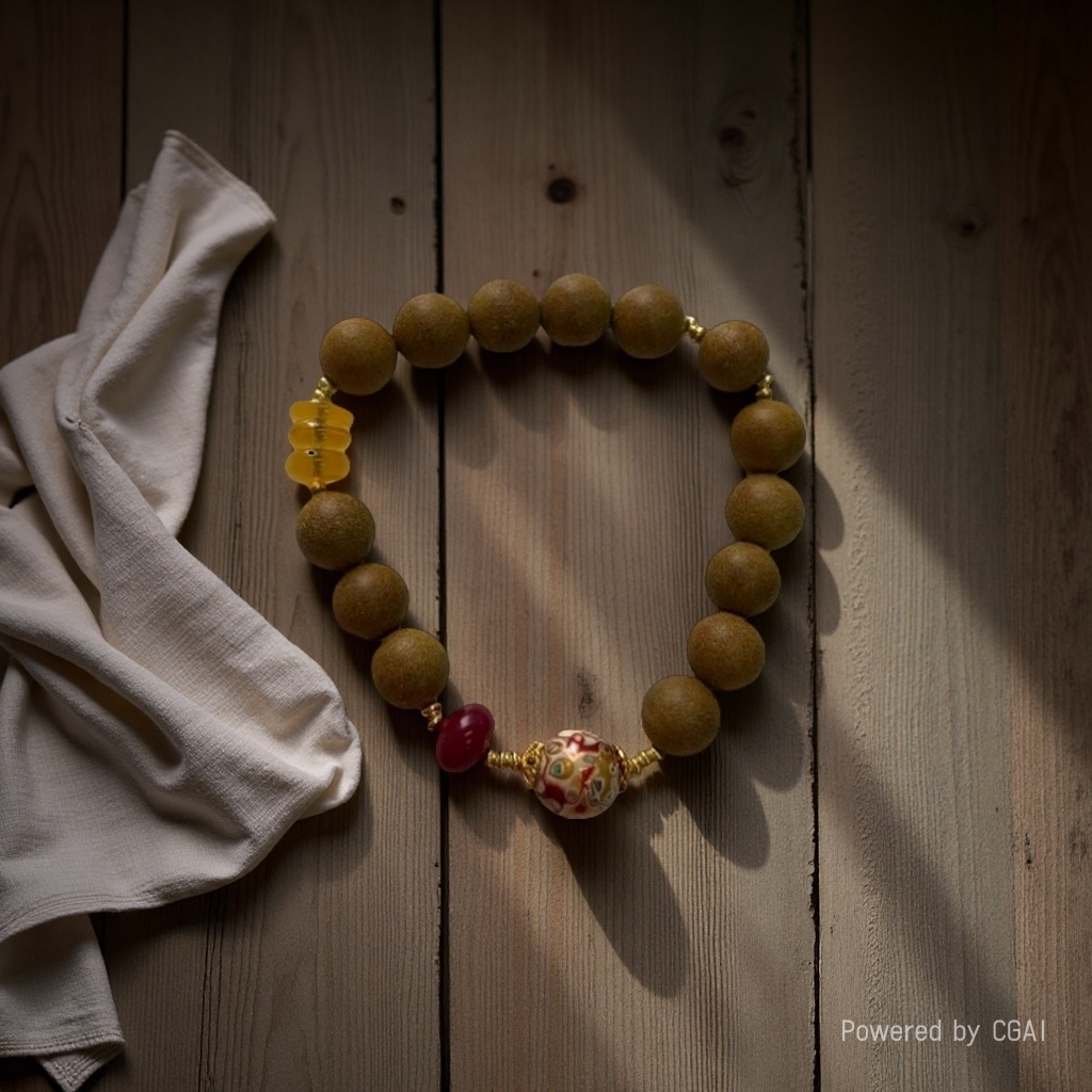 糖唐堂中药手串桂花手串