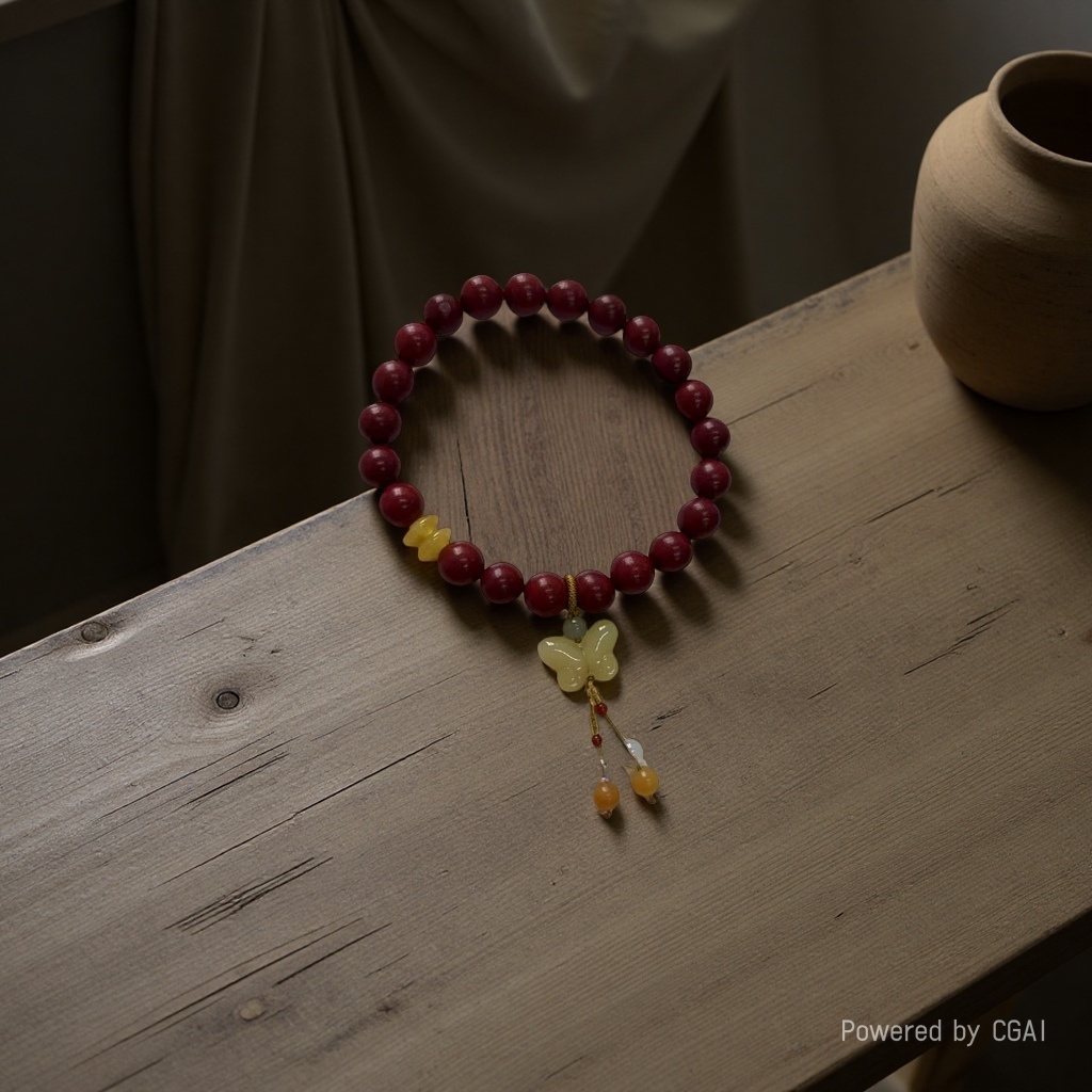 Tangtangtang Chinese Medicine Bracelet Flower Bud Bracelet SC000422 details Picture