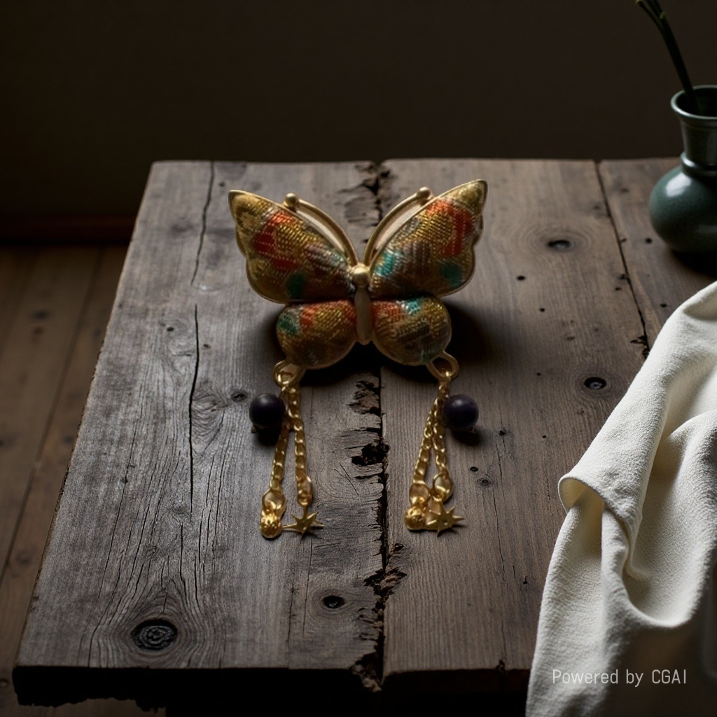 糖唐堂合香珠紫气合香珠胸针XZ000594