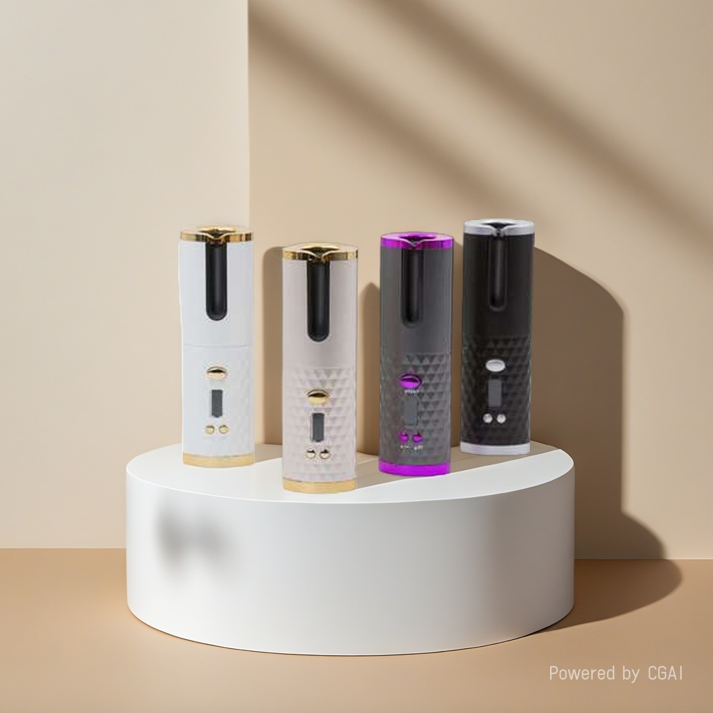 睡眠海绵大波浪卷发/卷发棒/夹板/直发棒/小家电白底实物图