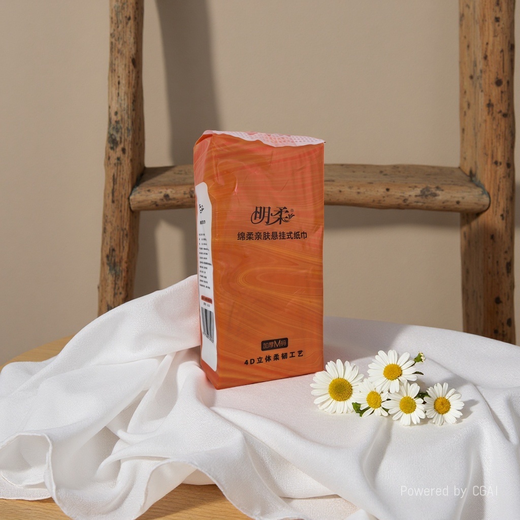 Ming jianmian flexible naranja empaque colgante toalla de cocina papel higiénico absorbente de aceite toalla de papel para uso doméstico paño de cocina toalla de papel multifuncional paquete de correo details Picture
