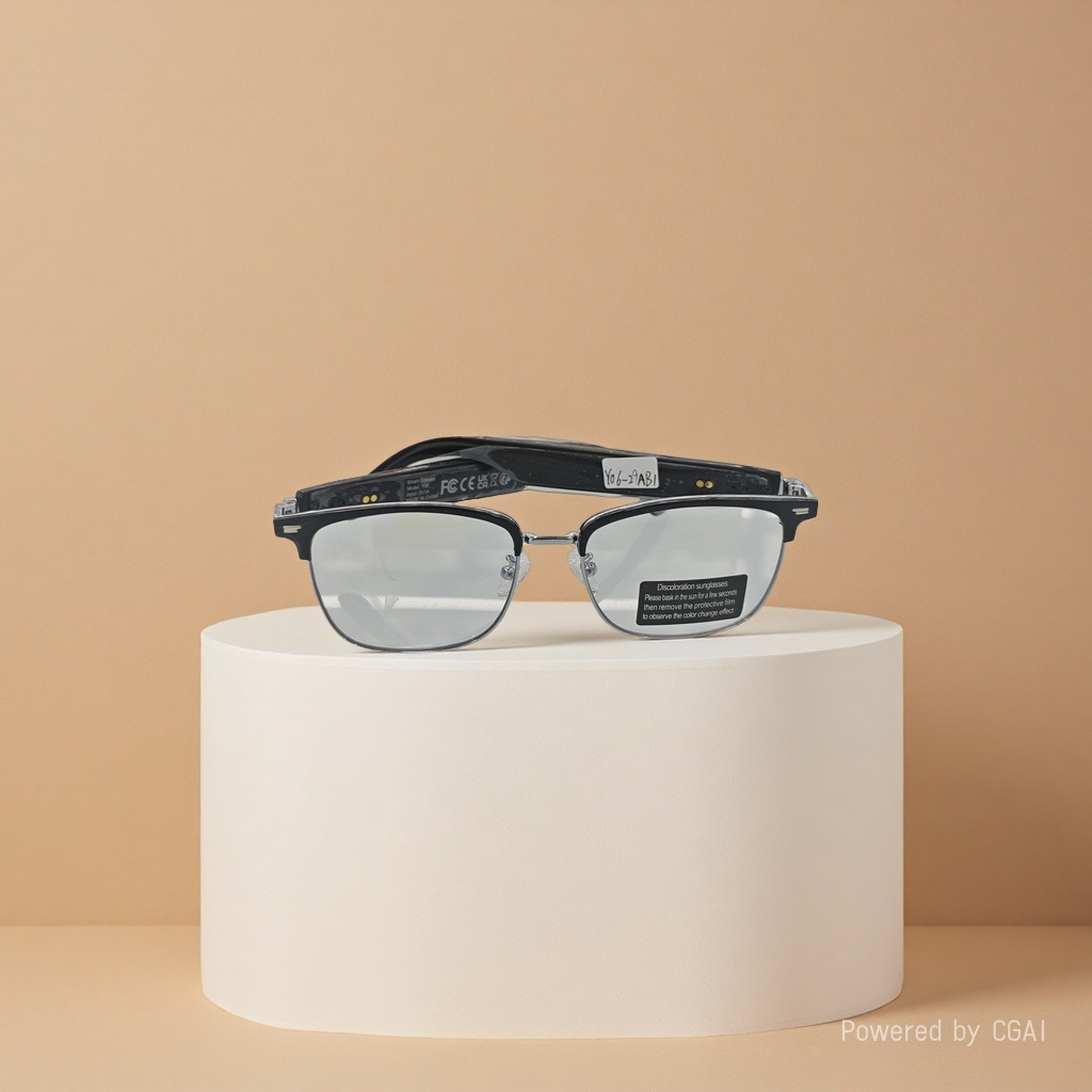 SENZHEN  AI智能眼镜听歌接听电话连接蓝牙镜片变色