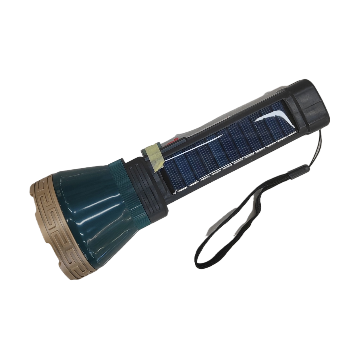 Solar-powered flashlight, hand-held 1101 type laser lamp, pig herding machine, multi-functional lighting tool Item Picture
