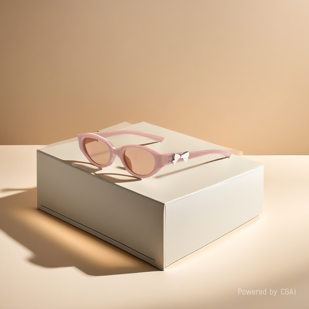 2199   细猫眼蝴蝶结墨镜