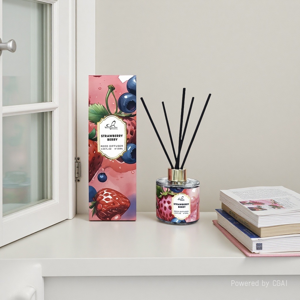 Multi-functional aroma diffuser, strawberry and berry aroma diffuser, dehumidifying shoe dryer, old-fashioned traditional popcorn machine, perfume aroma diffuser, magic fragrance, household fragrance products, room diffuser Specification image