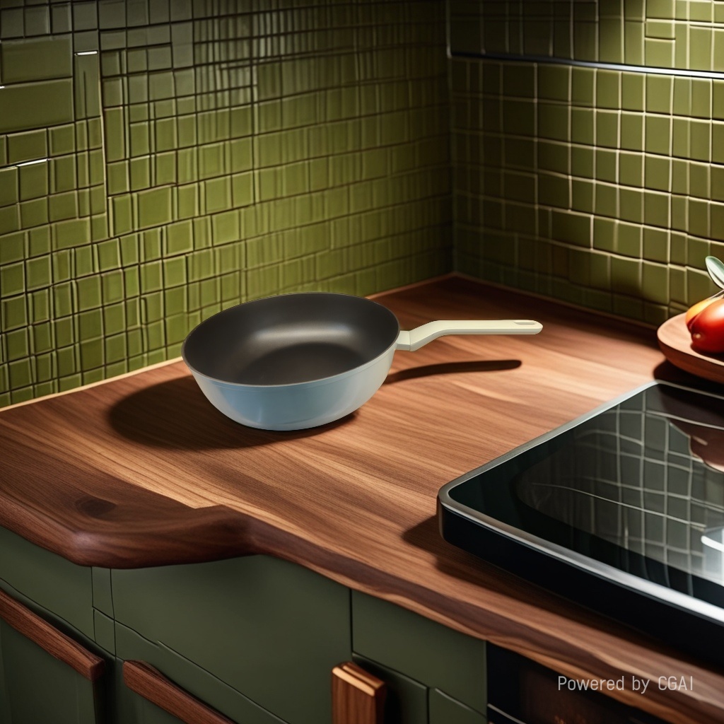 韩国原装进口不粘锅厨房密码钻石涂层不粘炒锅