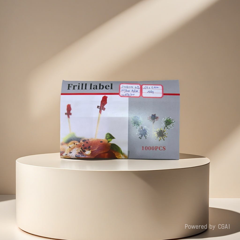 Cocktail creative birthday party Pearl fruit fork, disposable fruit skewer, wooden skewer decoration Application Scenario