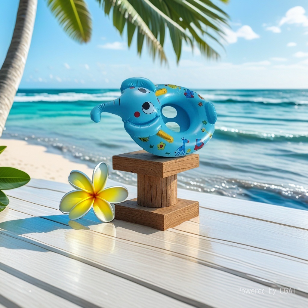 卡通气模玩具实物图