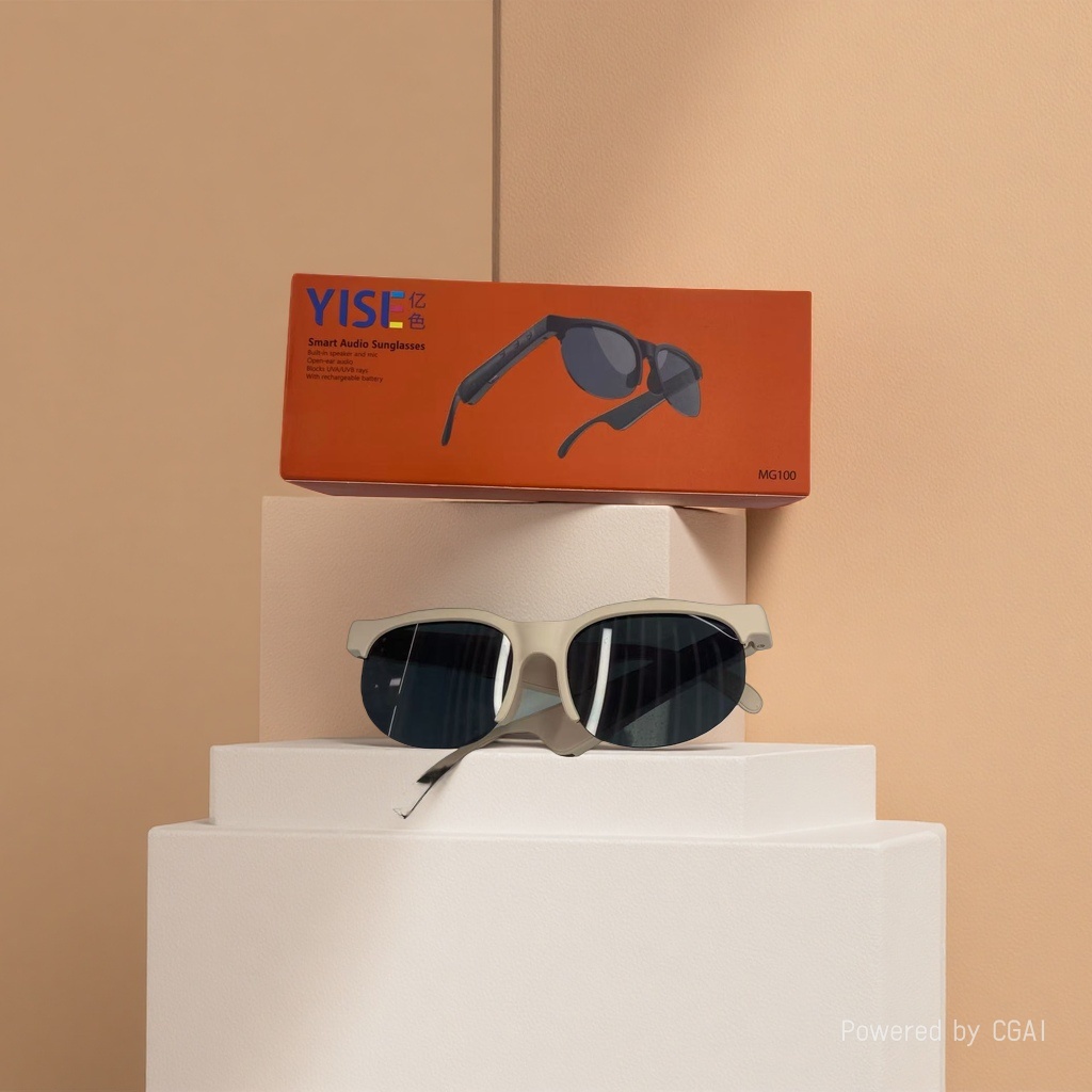 智能眼镜实物图