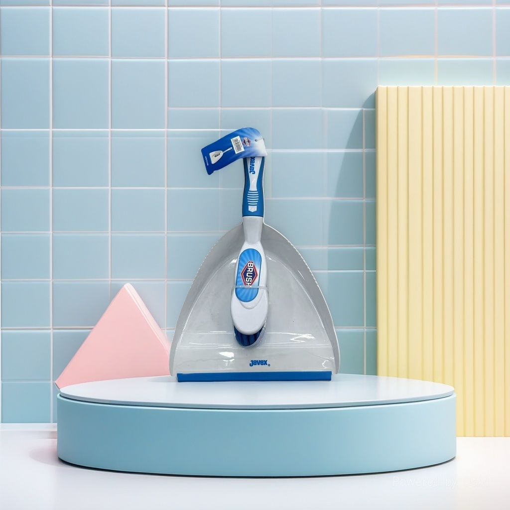 Cleaning tools, broom and dustpan set, household practical, stainless steel dustpan and small dustpan combination for convenient cleaning Specification image