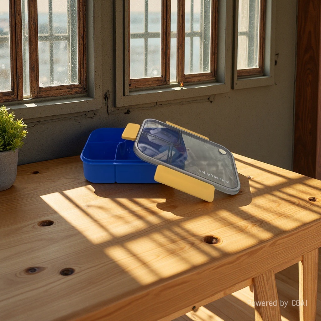 علب وجبات خفيفة متعددة الأغراض ذات وعاء من الفولاذ غير القابل للصدأ Specification image