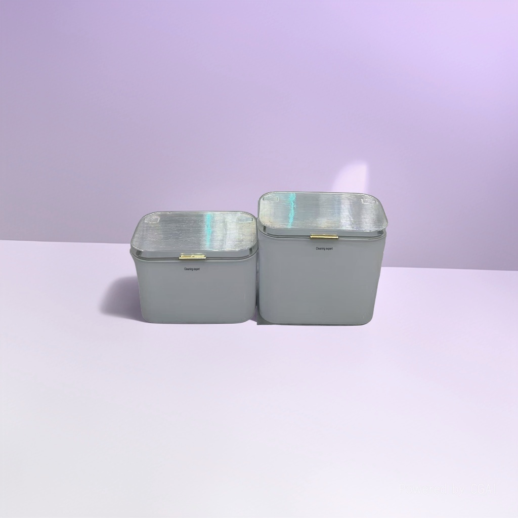 竖纹设计夹缝垃圾桶卫生间带盖防臭窄身分类垃圾筒 北欧风绿色夹缝桶家用客厅卧室窄边带盖收纳垃圾桶121511077