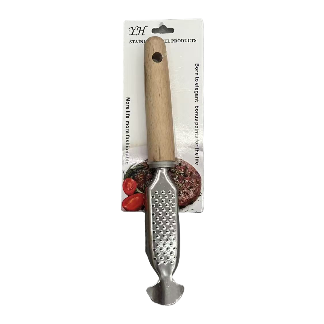 Stainless steel fish scale planer, multi-functional fish scale remover, fish skin scraper, kitchen small tool, fish scale brush Item Picture