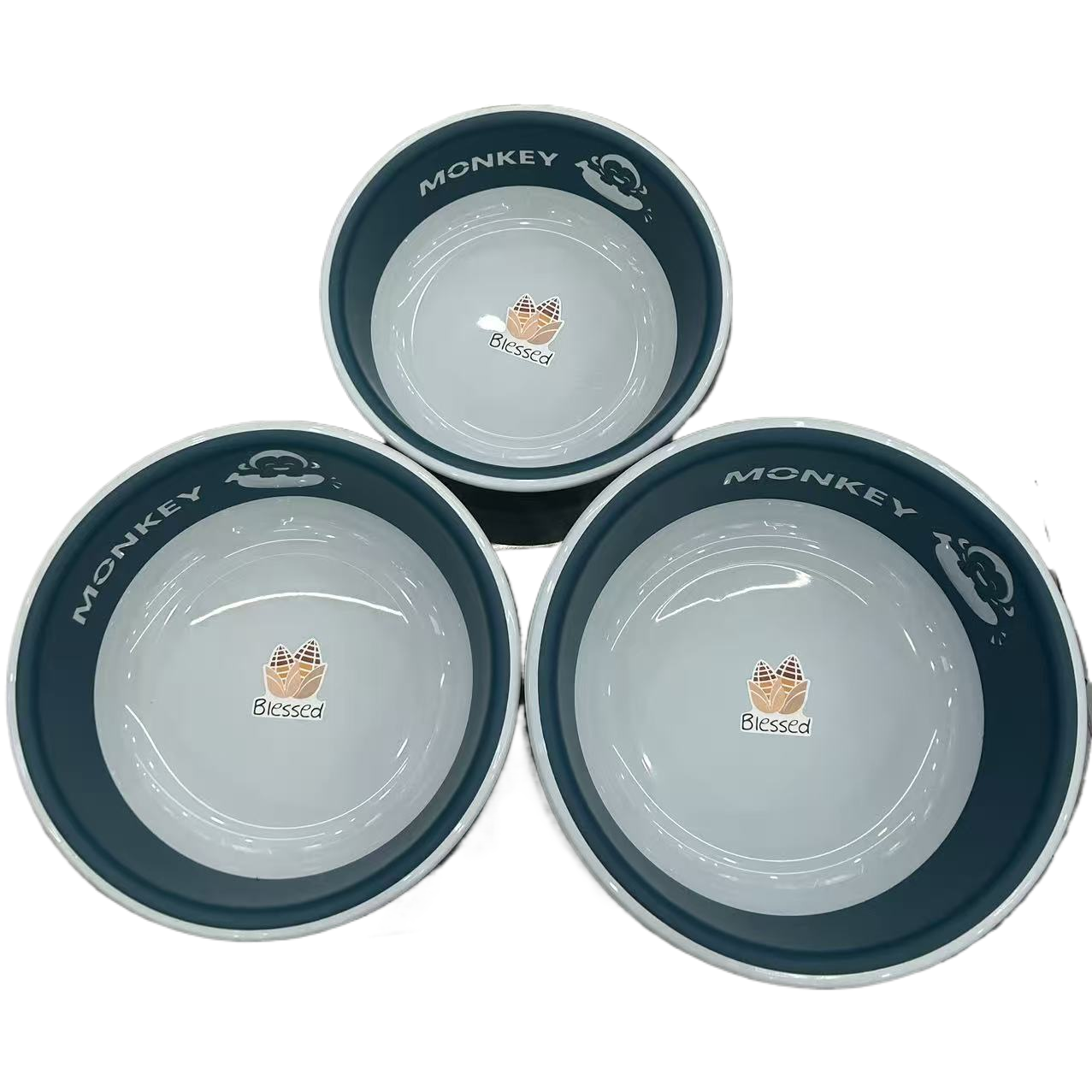 Thickened plastic washbasins, deepened dormitory, household bathroom, large kitchen, laundry basin, baby washing basin for vegetables and feet, plastic basin Item Picture