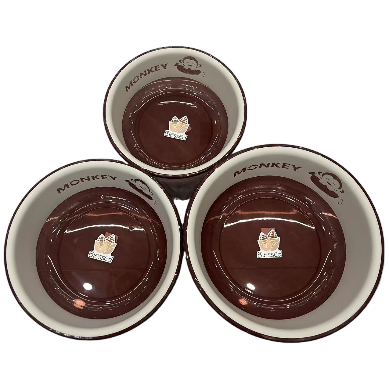 Thickened washbasin for laundry, face washing and foot soaking in student dormitories, large kitchen sink for washing vegetables, cream-style plastic washbasin, plastic basin Item Picture