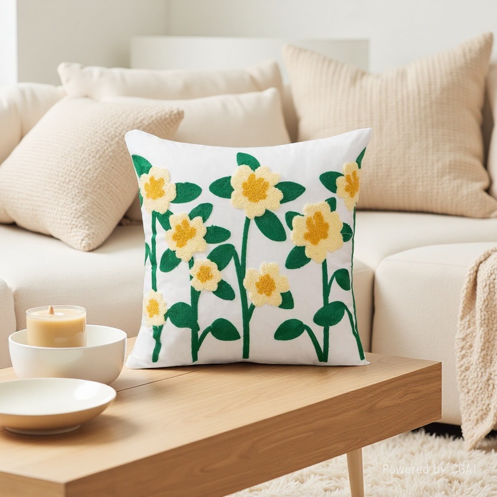 抱枕靠垫/沙发靠垫被/抱枕/抱枕套/数码抱枕套白底实物图