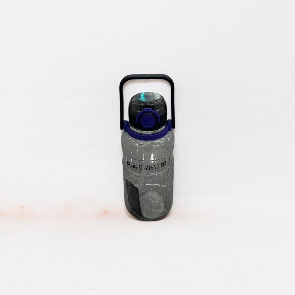 Wholesale of double-drinking transparent plastic water cups, large-capacity straw water cups, and special water bottles for boys and girls to go to school