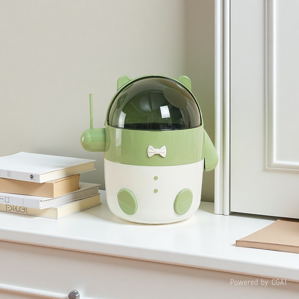 垃圾桶/笑脸垃圾桶/不弯腰垃圾桶/不锈钢垃圾桶带盖/垃圾篓产品图