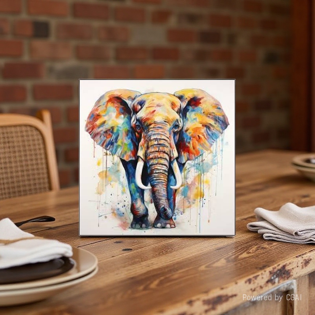 陶瓷彩绘/沙画/水彩实物图