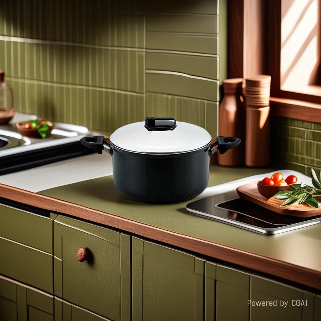 Olla caliente juego de acero inoxidable negro olla cubo de acero inoxidable olla de esmalte tapa de vidrio olla niveladora de nieve juego de utensilios de cocina multifunción Specification image