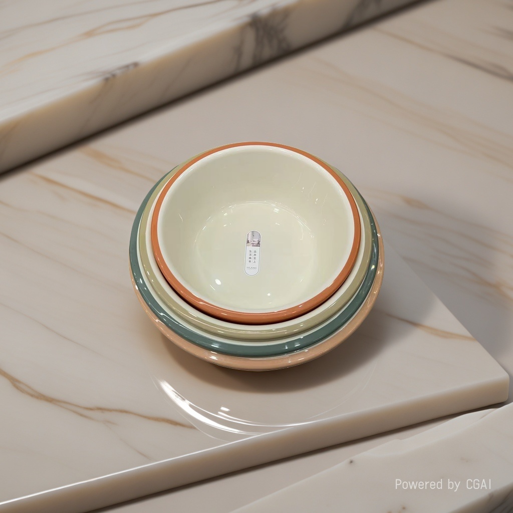 Wholesale of thickened and deepened plastic basins in various sizes for household washbasins and vegetable washbasins Application Scenario
