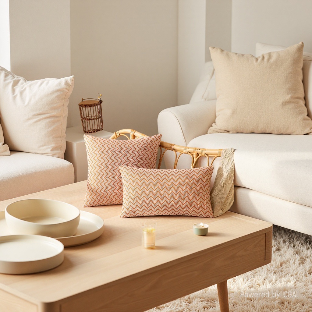 抱枕靠垫/沙发靠垫被/抱枕套/数码抱枕套/抱枕白底实物图