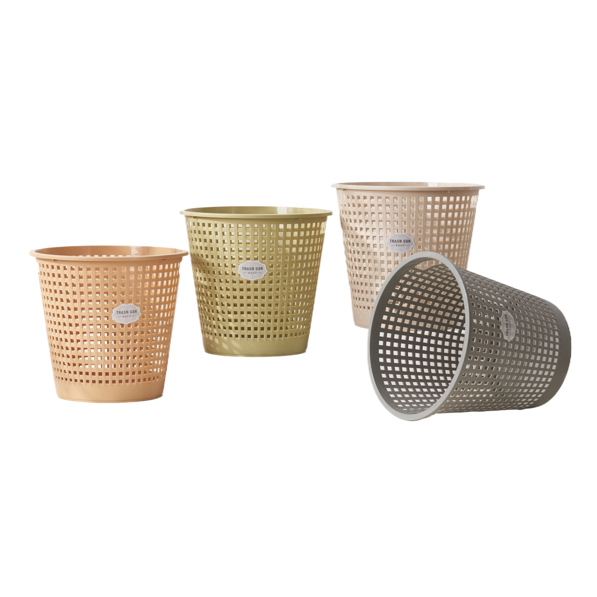 垃圾桶/笑脸垃圾桶/不弯腰垃圾桶/家用垃圾桶/不锈钢垃圾桶带盖白底实物图