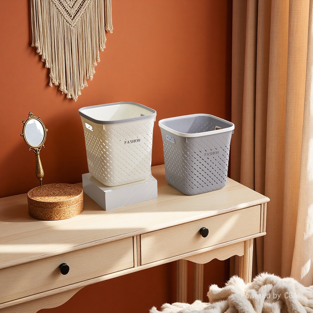 Fashionable household storage baskets, square storage baskets, multi-functional organizing baskets, storage boxes, storage baskets, storage baskets, dirty clothes baskets wholesale Specification image