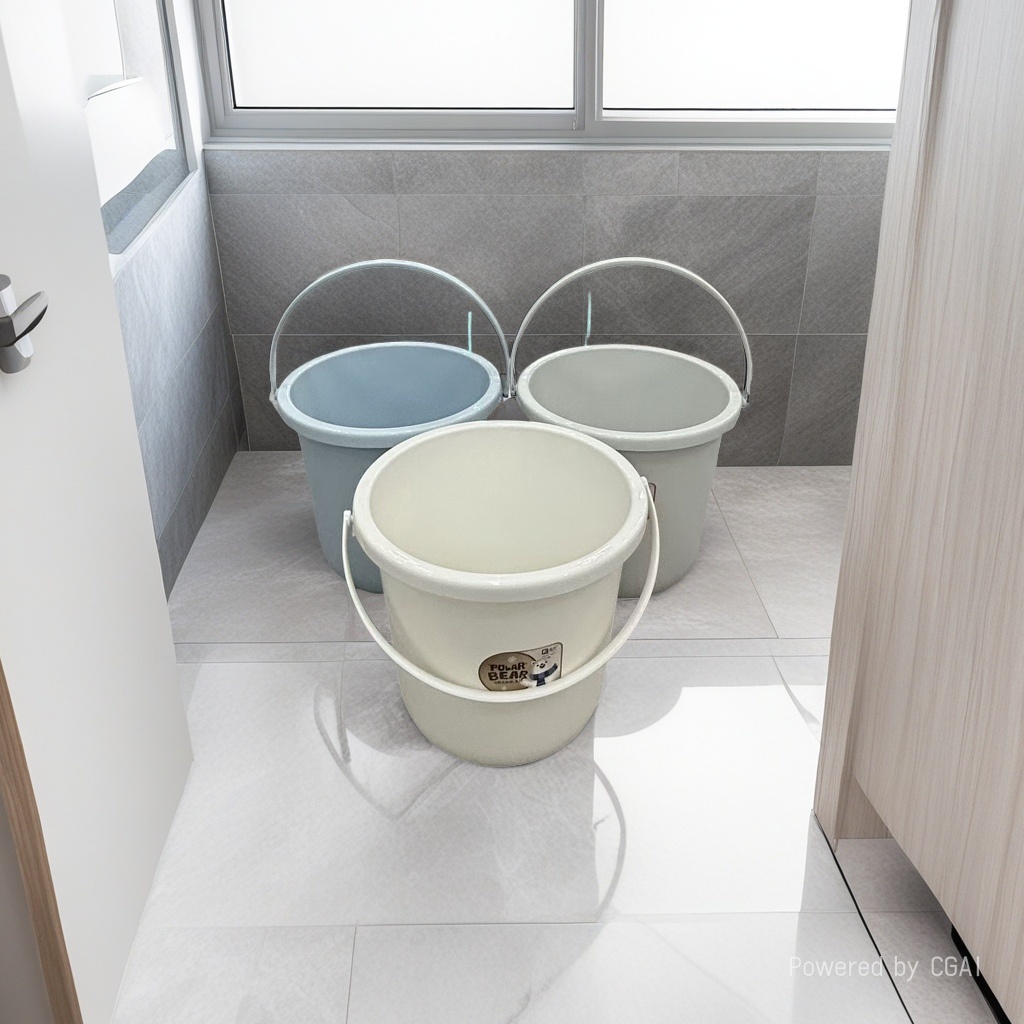 Multi-purpose plastic bucket, outdoor water bucket, pure water container, clinker lid, plastic packaging bottle, large-capacity water storage bucket details Picture