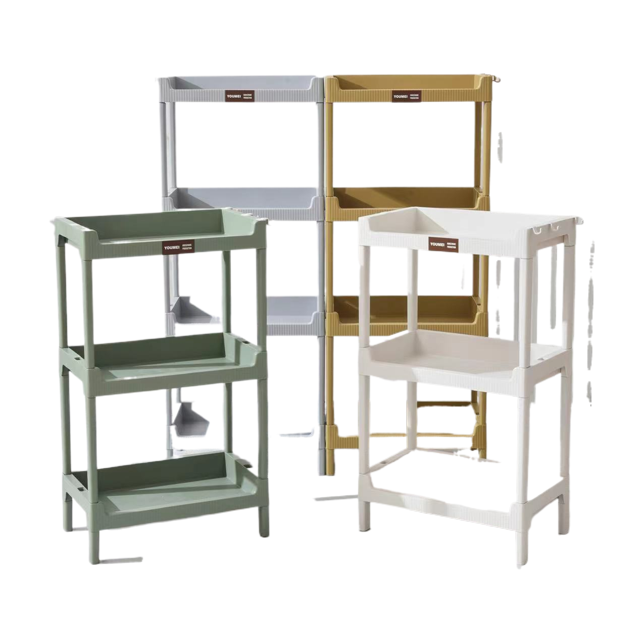 置物架/货架/亚克力分隔架/手机支架/角钢货架白底实物图