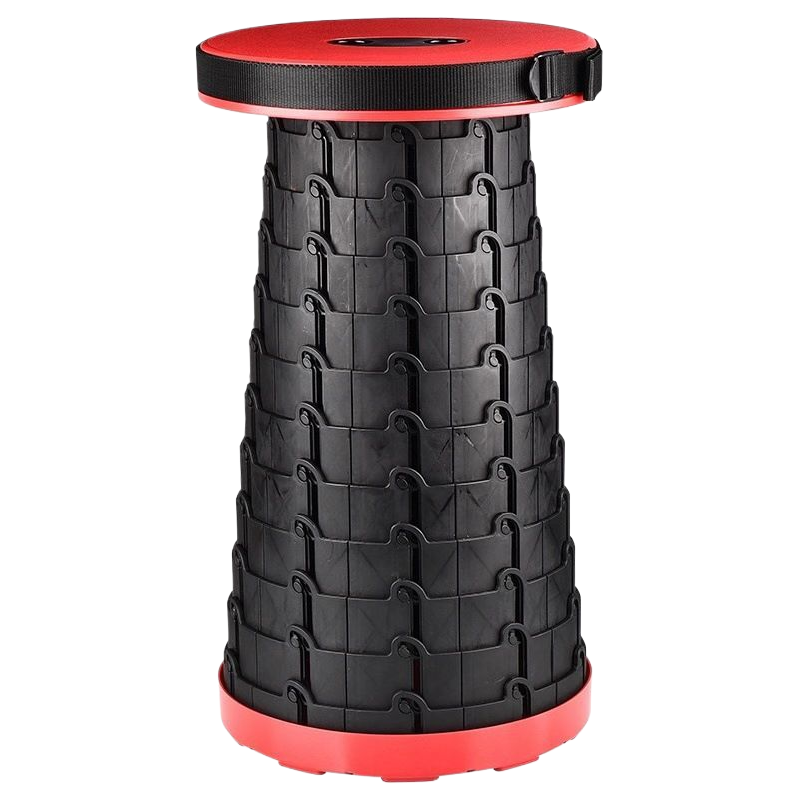 Mazadeng black woven texture foldable bamboo stool, moon chair, bench, cylindrical multi-functional portable leisure stool, foldable stool, black rainbow foldable stool wholesale Application Scenario