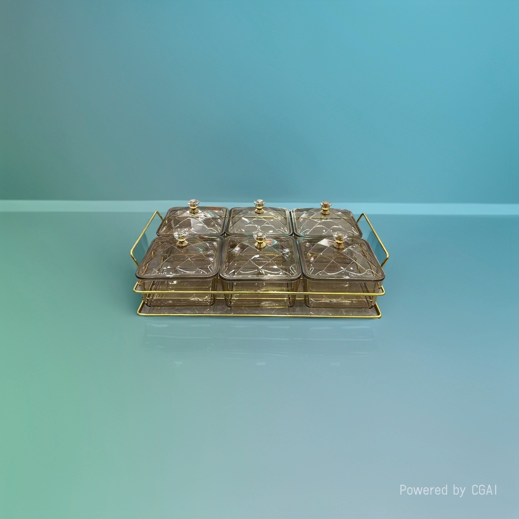 Light luxury high-end fruit platter, home living room coffee table, snack inventory, heart plate, snack display plate, firm dried fruit storage box details Picture