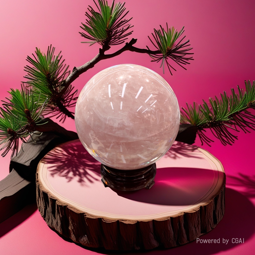 水晶工艺品实物图