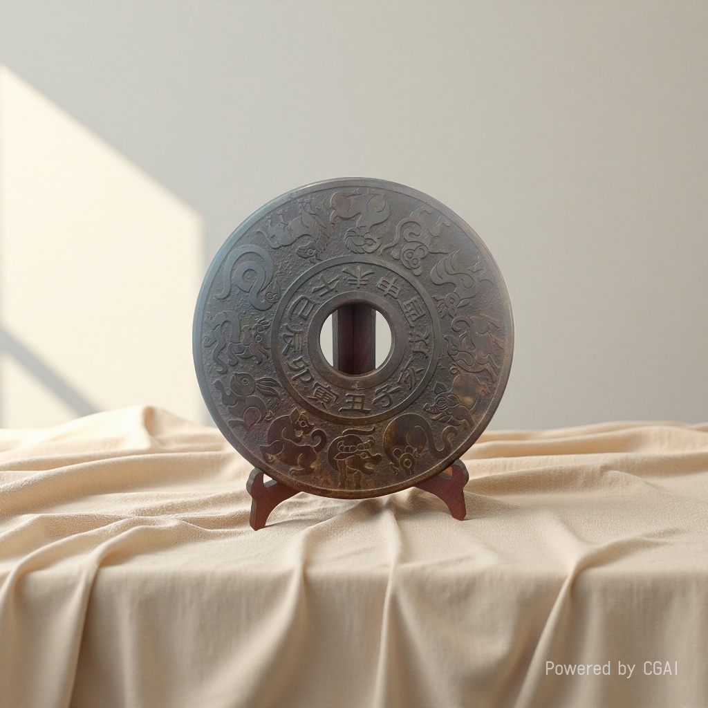 青铜器仿古/聚宝盆/锌合金武器/京八棱手串/动漫产品古武剑细节图