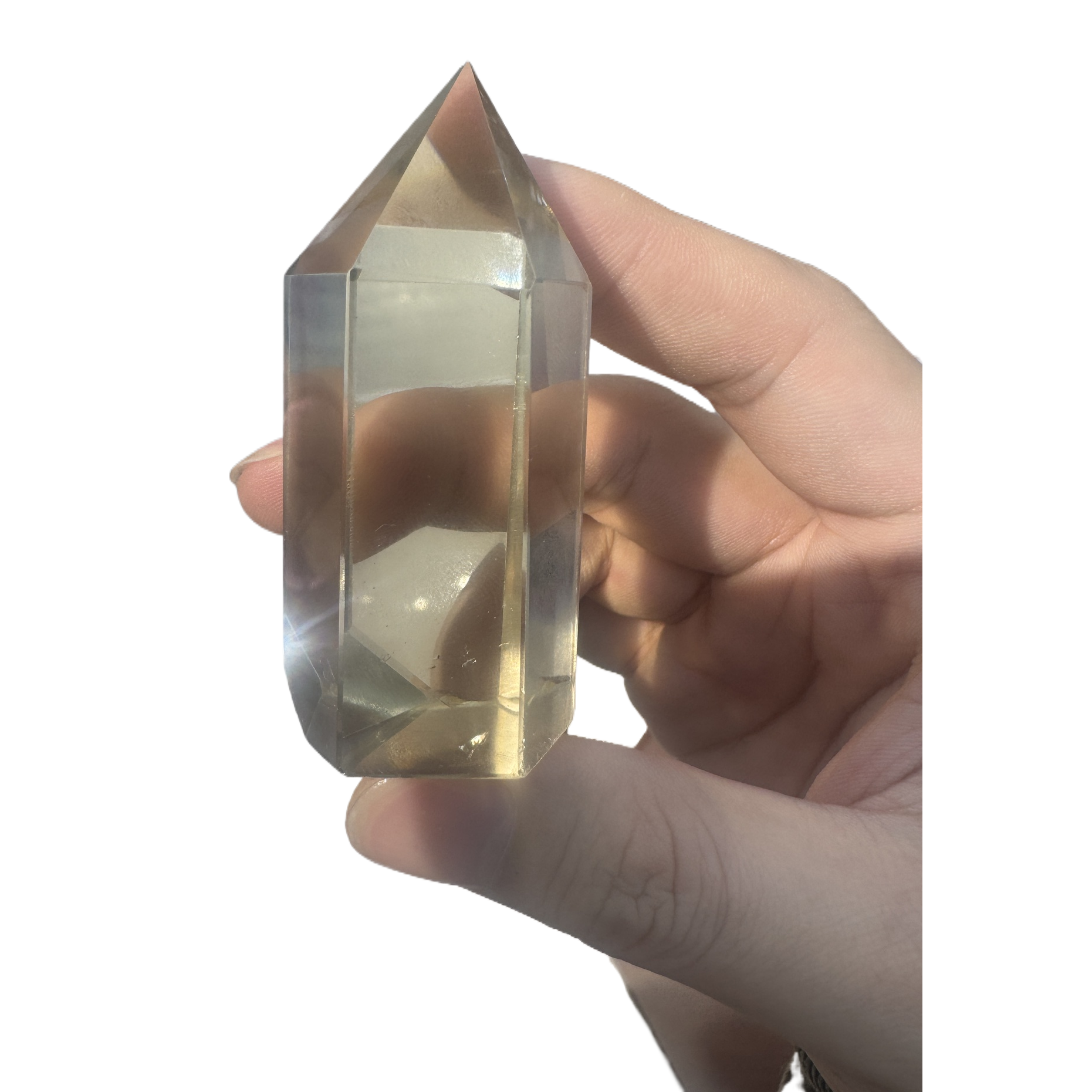 水晶/白水晶白水晶球/烛台/饰品天然水晶球/水晶球白底实物图