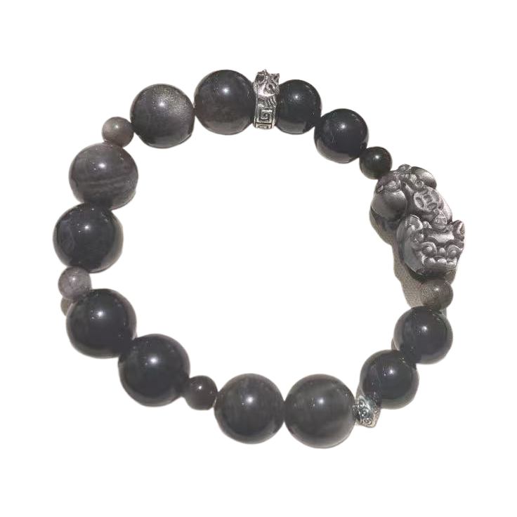 手串/文玩/星月菩提/水晶手串/合香手串白底实物图