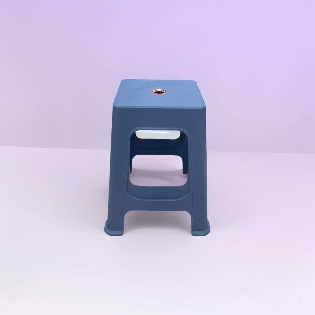 Thickened plastic stools for home use, adult and children, living room dining table, square stools, simple home square stools, sturdy and super thick chairs, multi-functional leisure dining room furniture details Picture