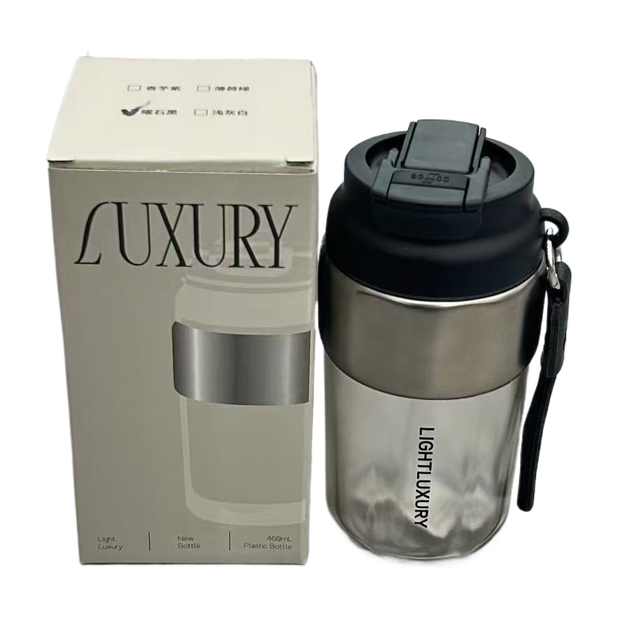 High-appearance-level PP coffee cups, portable car coffee cups, PP material portable and exquisite coffee cups, light luxury cups, durable coffee cups wholesale Item Picture