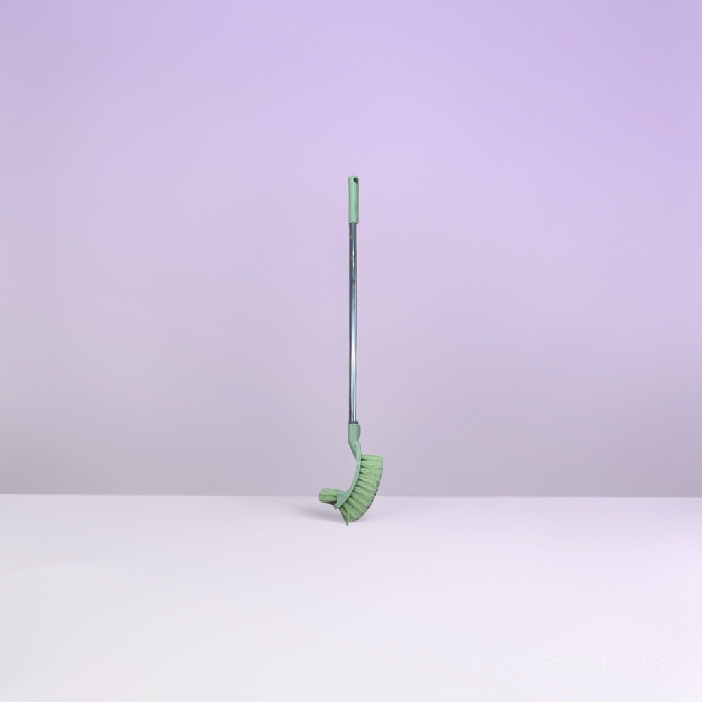 Toilet brush, toilet cleaning brush, bathroom and washroom magic tool, durable and practical toilet brush, toilet brush with long handle and thick rod, toilet brush, squat toilet brush, hard bristle cleaning brush, bathroom wall-mounted toilet brush wholesale details Picture