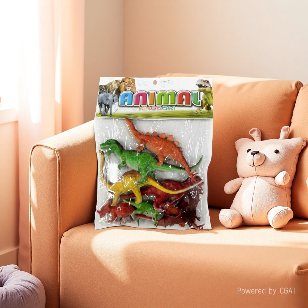 Animal Kingdom Dinosaur Model Set Inflatable Toys, new best-selling dinosaur toys, children's educational toys suitable for boys and girls Application Scenario
