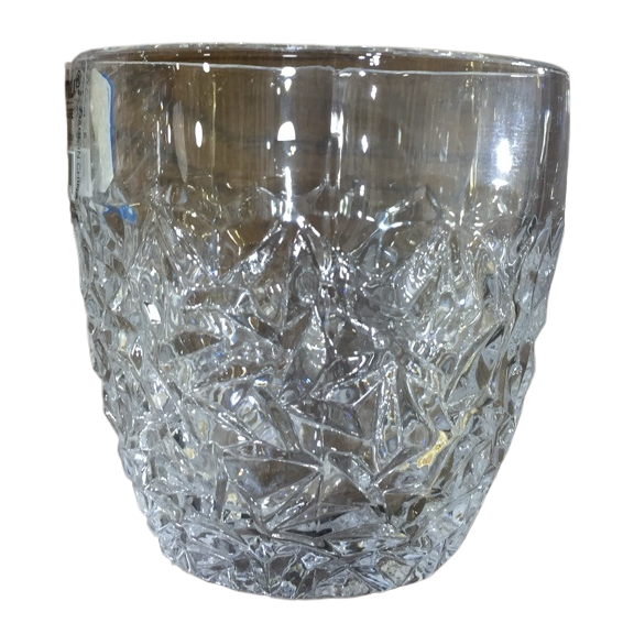 高档双层玻璃水晶茶杯礼盒装蝴蝶结设计耐热透明玻璃杯家用办公