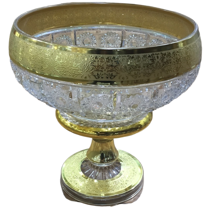 现代简约创意玻璃果盘家用客厅茶几干果零食水果盘玻璃珠点果盘零售095201083