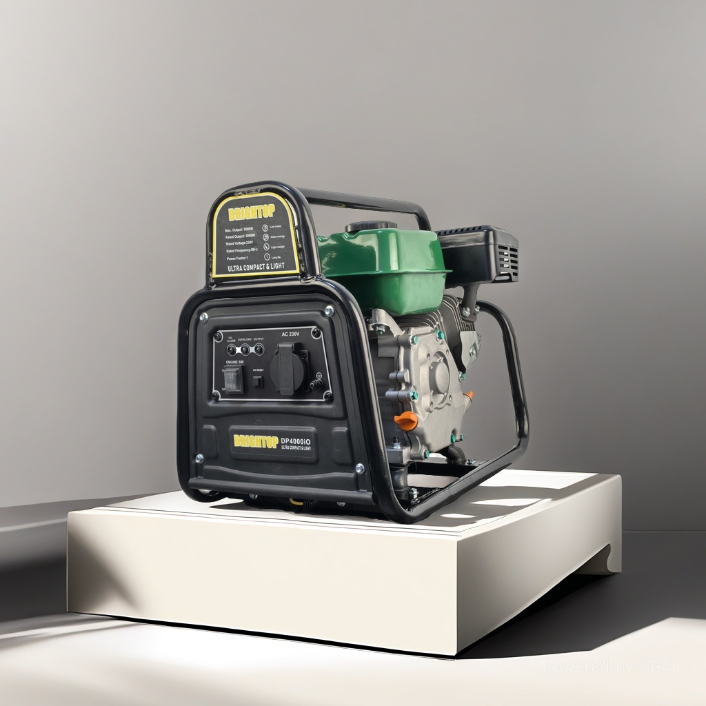 Brightop便携式发电机 A款开架发电机 3000W 230V 电力稳定发电机